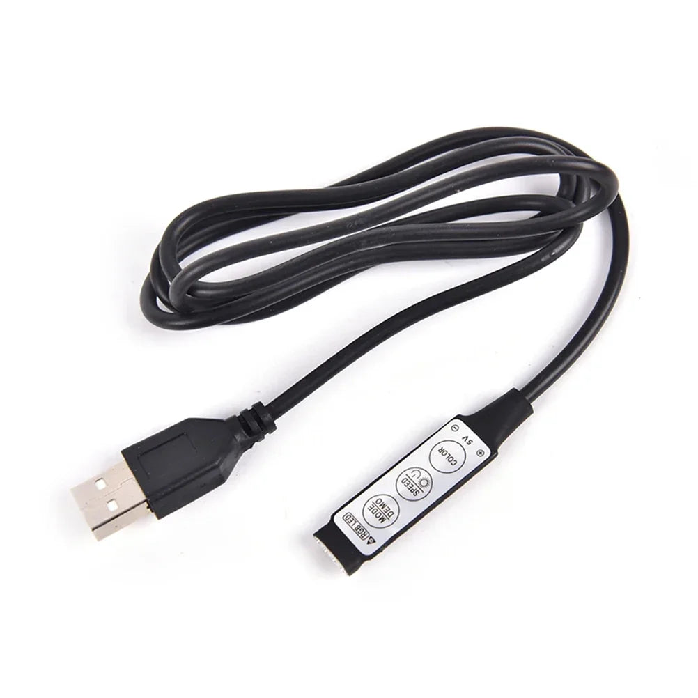 5V LED Strip USB Bluetooth 3 24 44 Keys RGB Controller IR Remote Control Dimmer for 5050 2835 RGB LED Strip Light TV Backlight