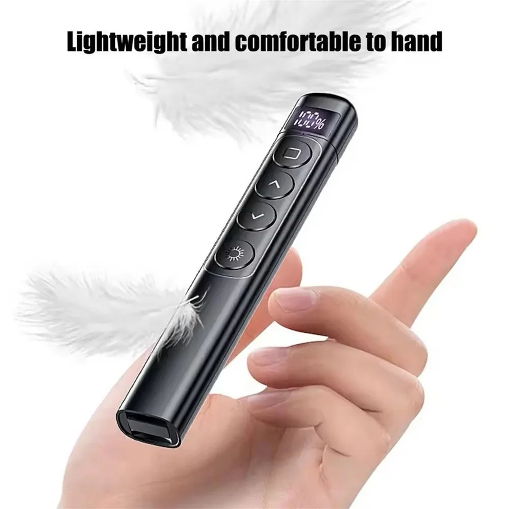 Powerpoint Pen Wireless Presentation Clicker Type-C Rechagab