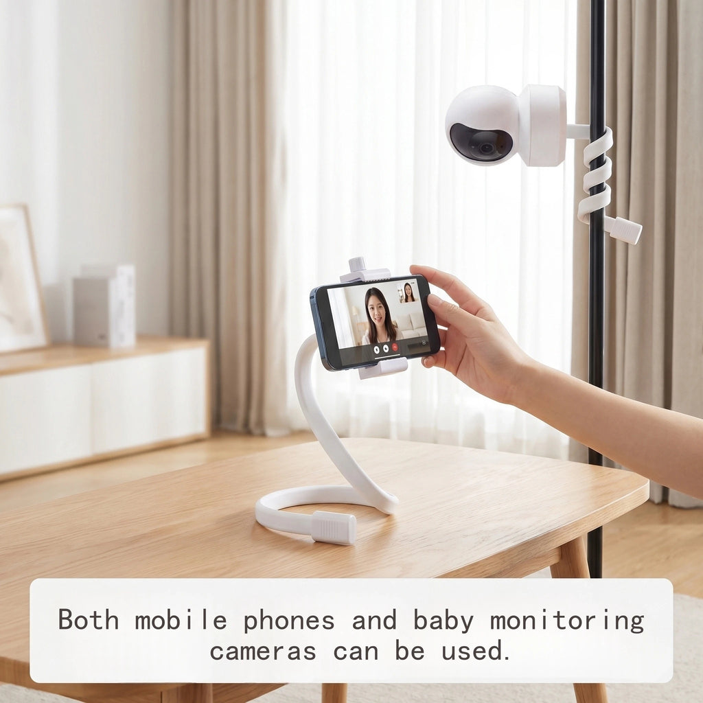 Universal Baby Monitor Holder Flexible Twisting Bracket Webc