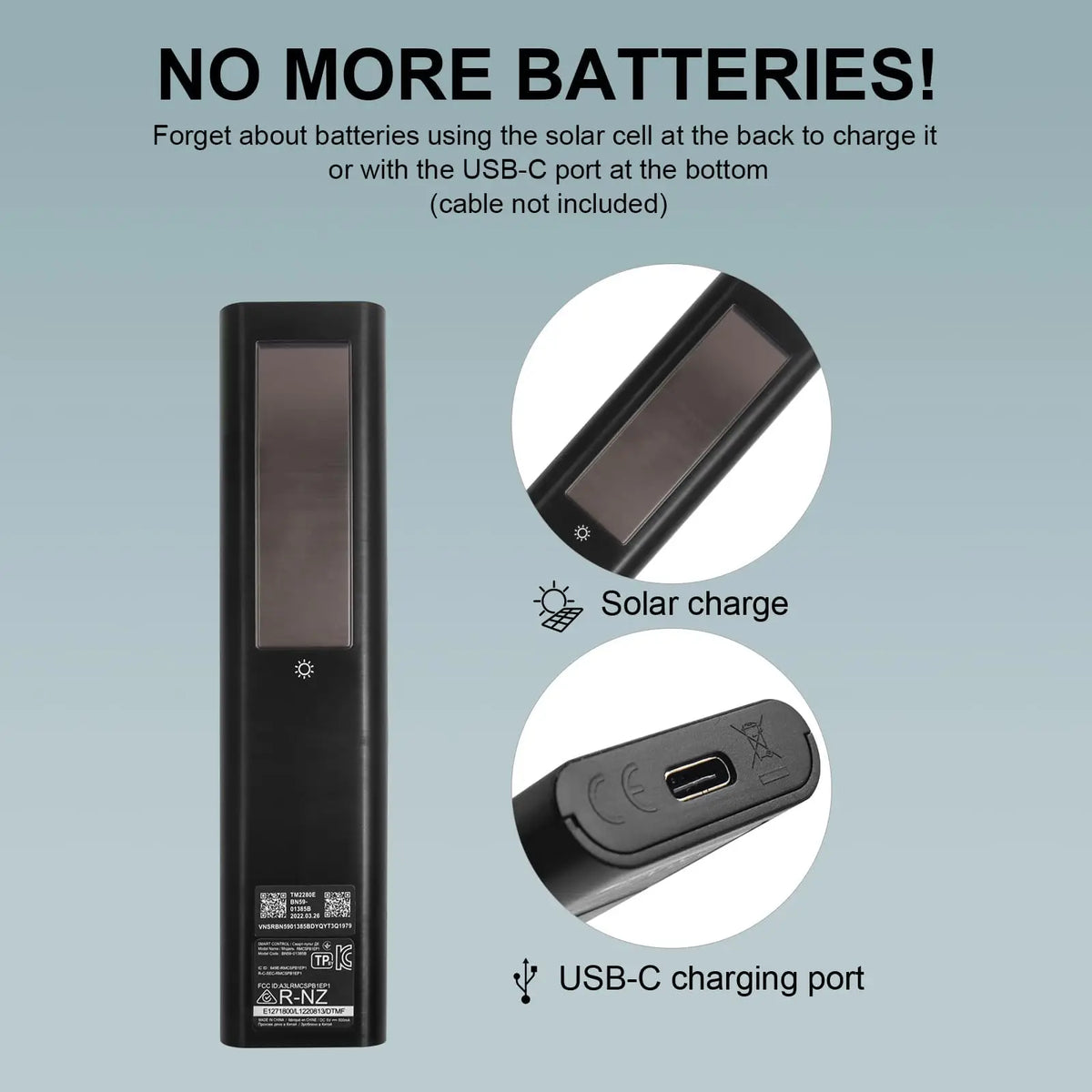 BN59-01385A Solar Voice Remote for Samsung TV Remotes Replac