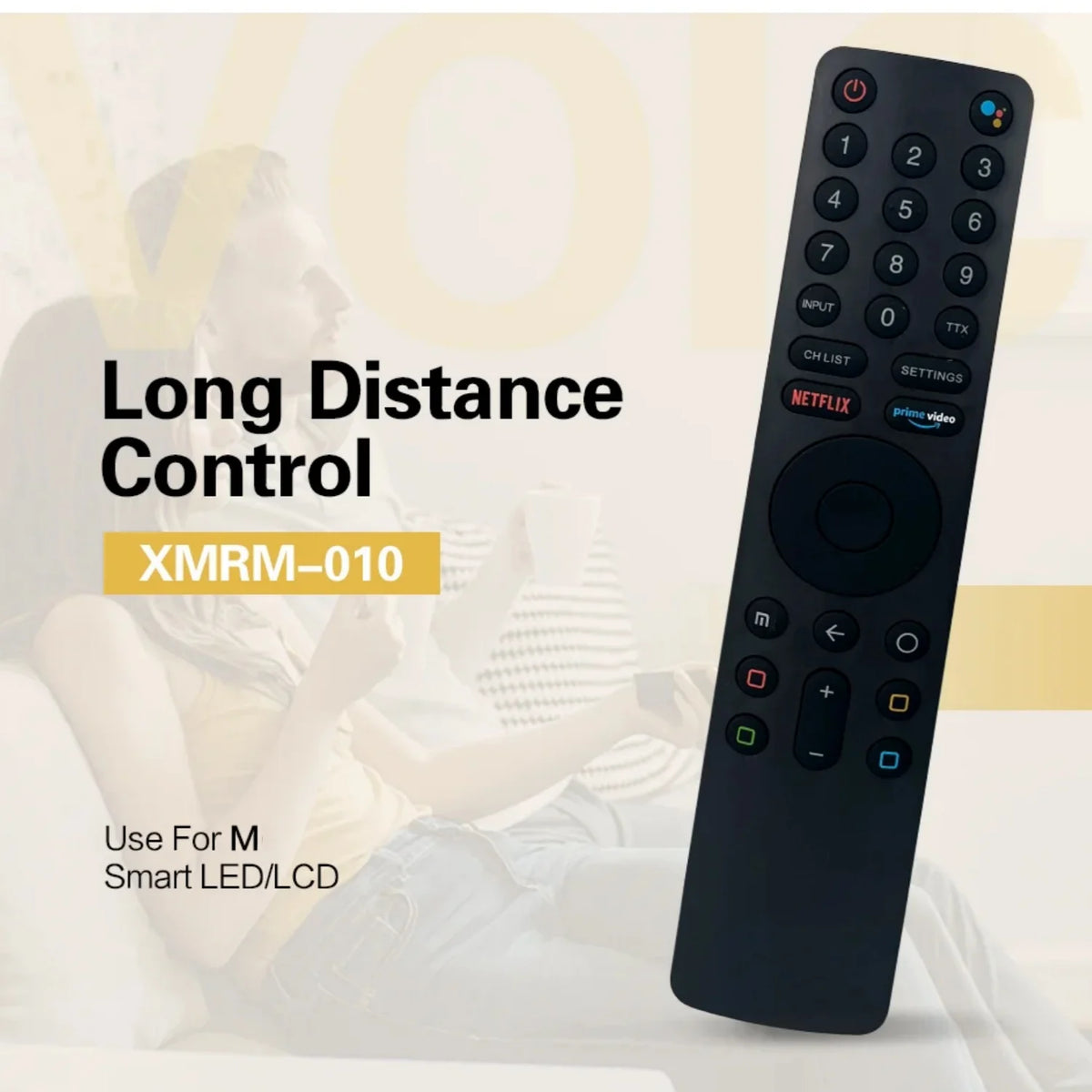 New XMRM-010 Replacement Remote Control fit for Xiaomi TV 4S