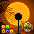 USB Sunset Lamp Sunset Projector Mood Light Living Room Bedr
