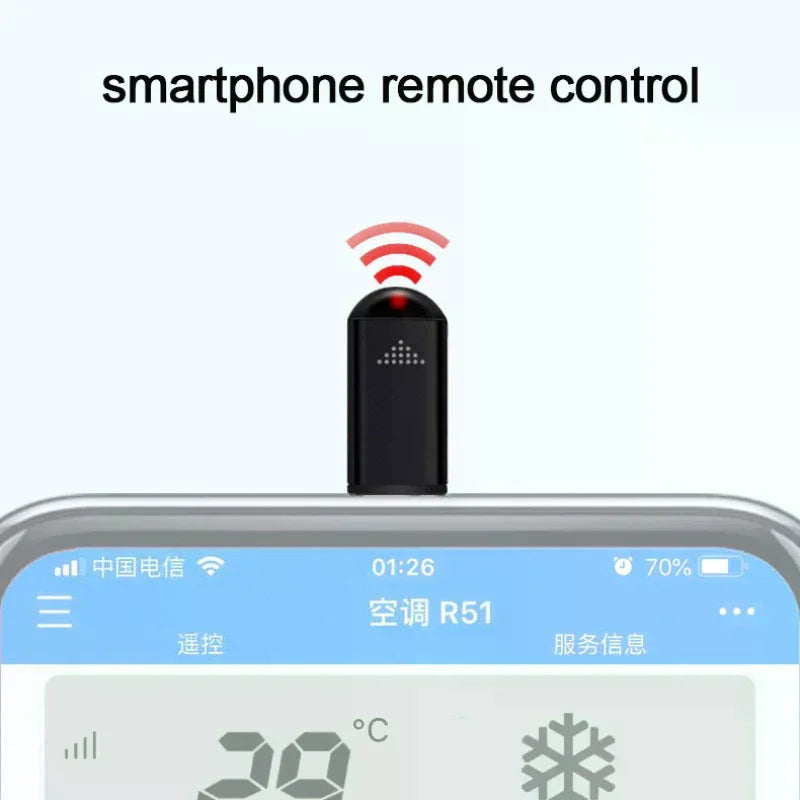 Smart Phone Infrared Transmitter Universal Mini Remote Contr