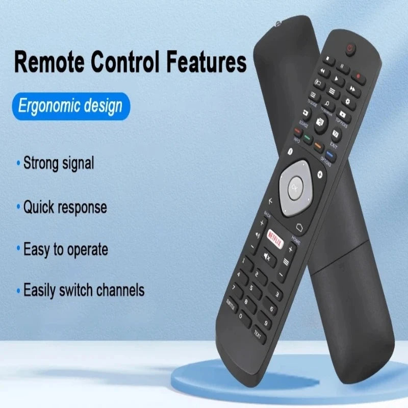 Universal Remote Control Netflix Buttons for Philips LCD LED