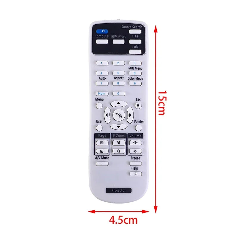 New Remote Control Use for Epson Projector EB-W49 EB-X49 EB-