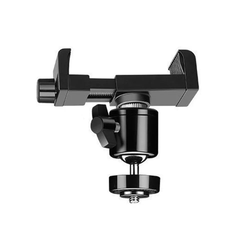 With 1/4 Screw 360 Rotation Mini Camera Holder No Punching Adjustable Monitor Bed Bracket Clip Fixation Camera PTZ Stand