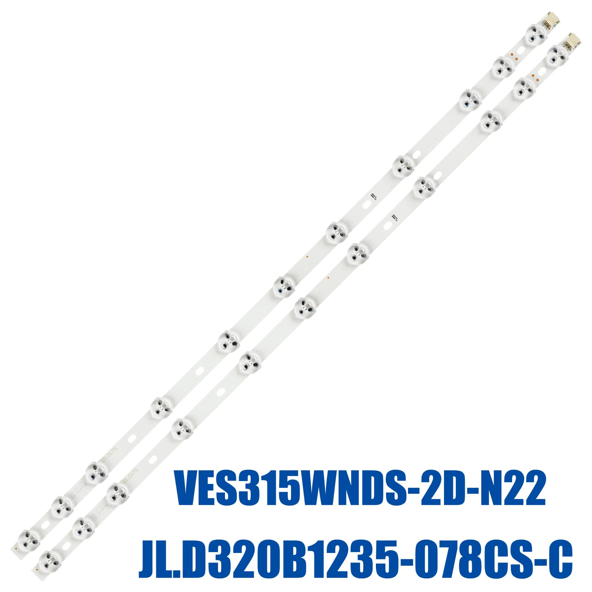 2pcs TV Strip Light LED Backlight Strip for 32 INCH JL.D320B