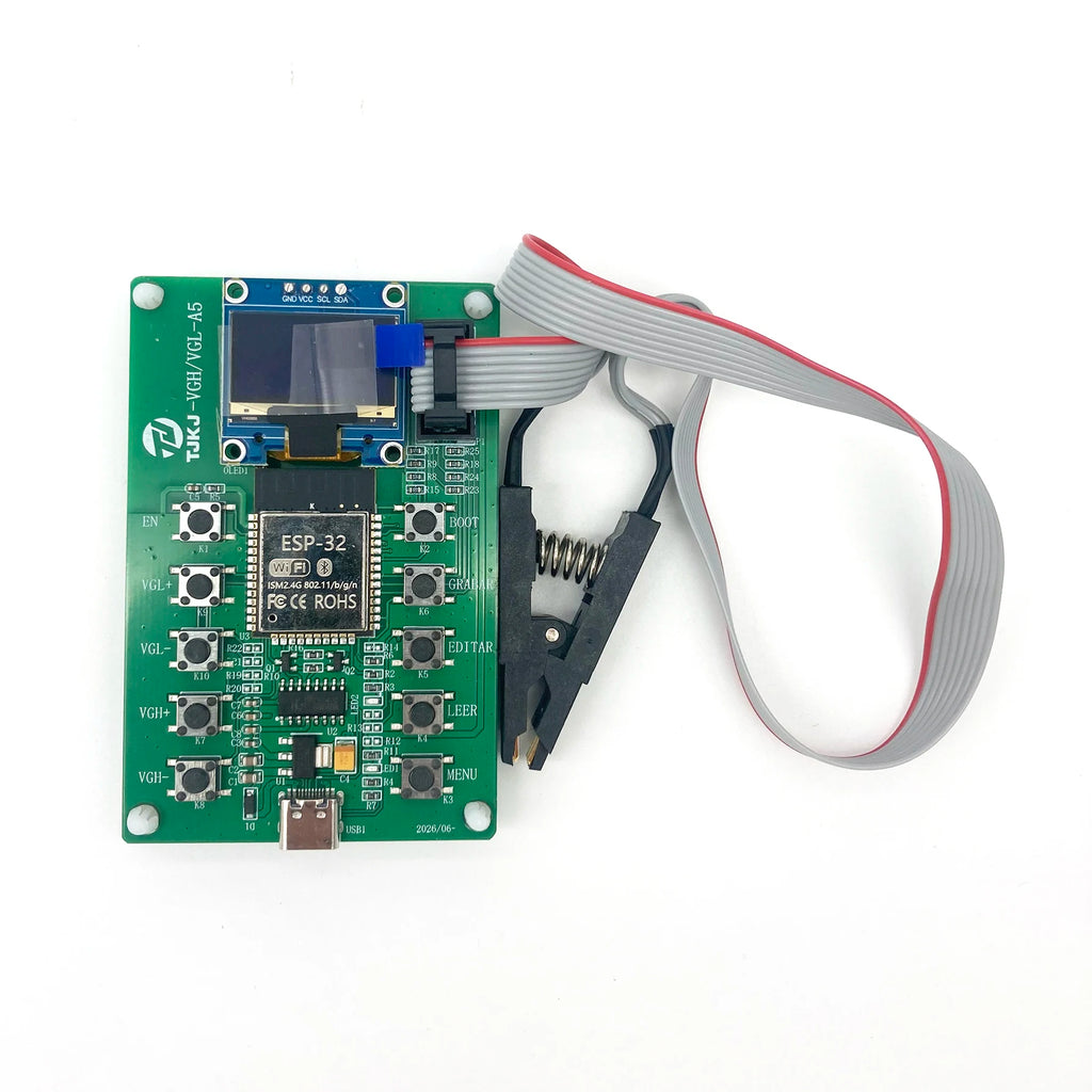 TU KU MU BU NU AU CU DU VGH VGL Voltage Programmer TV TCON B