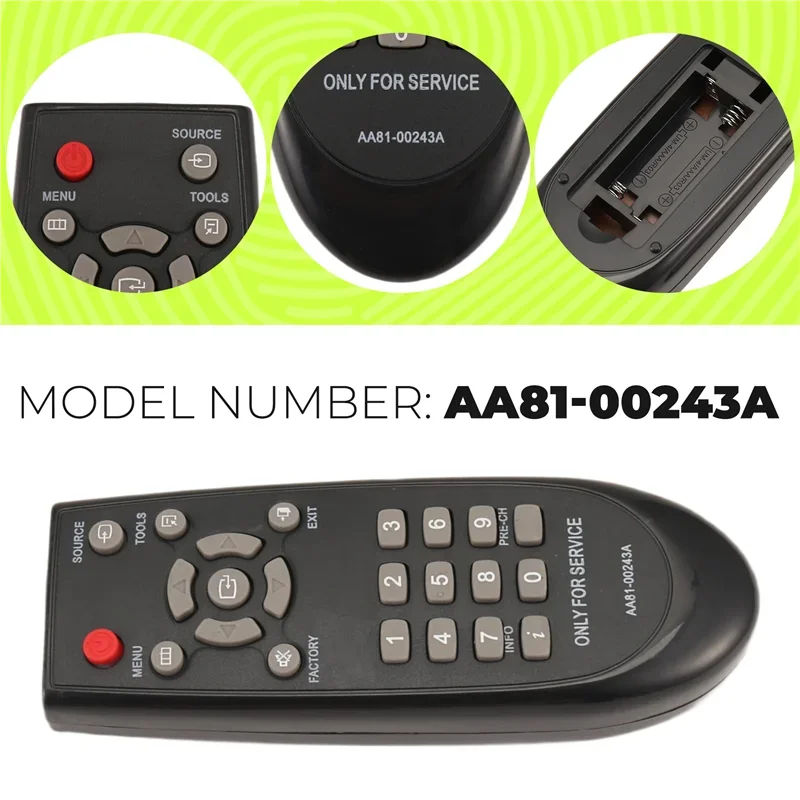 Upgraded Controller AA81-00243A for Service Remote Control R