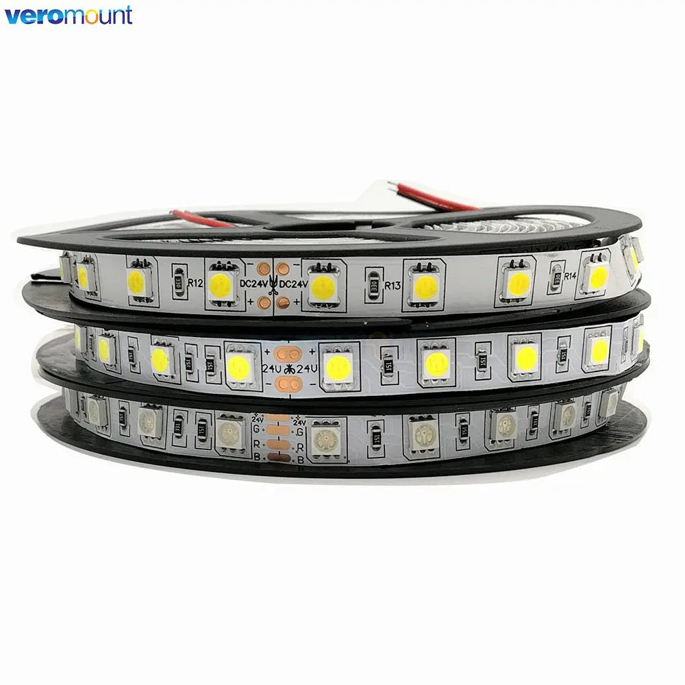 5V 12V 24V LED Light Strip TV Backlight Waterproof SMD 5050 
