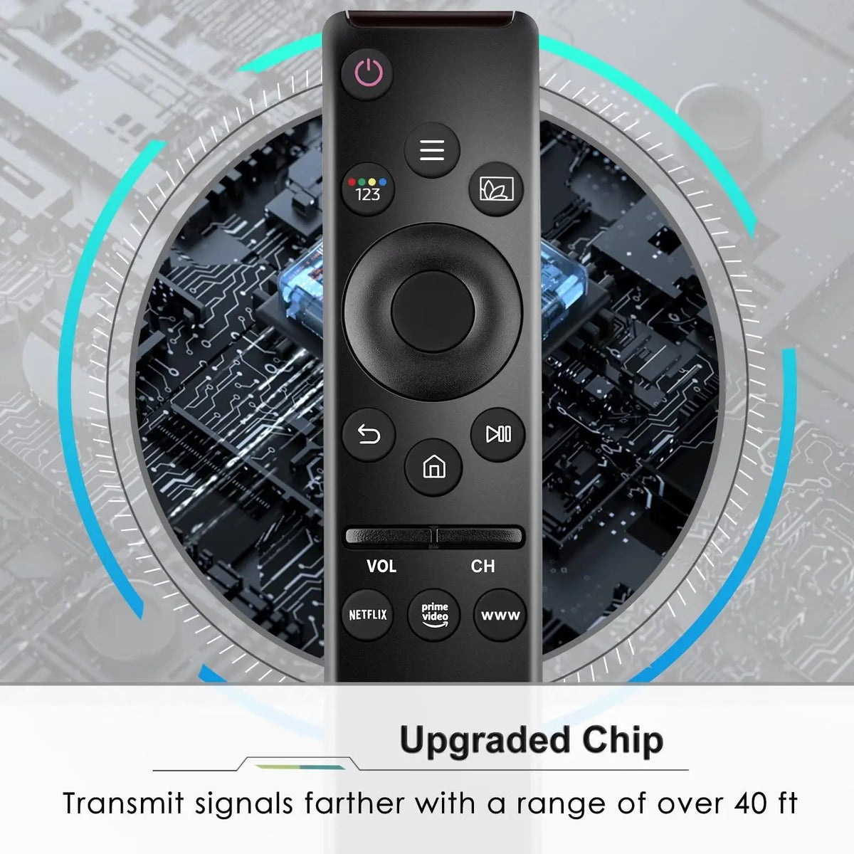 Universal Remote Control for Samsung Smart TV LED QLED UHD S