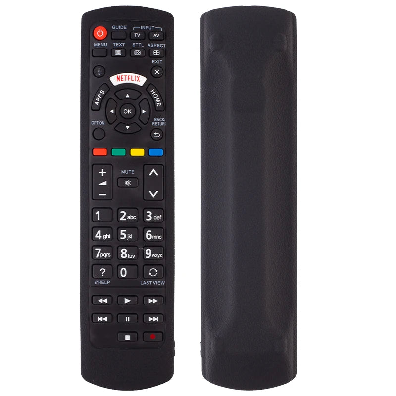 Silicone Case for Universal Remote Control Compatible with All Panasonic TVs Plasma Viera HDTV 3D LCD LED TV/DVD Player/AV R