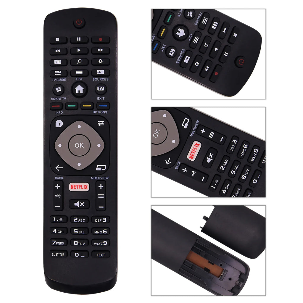 New Replacement Universal Remote Control with Netflix Button