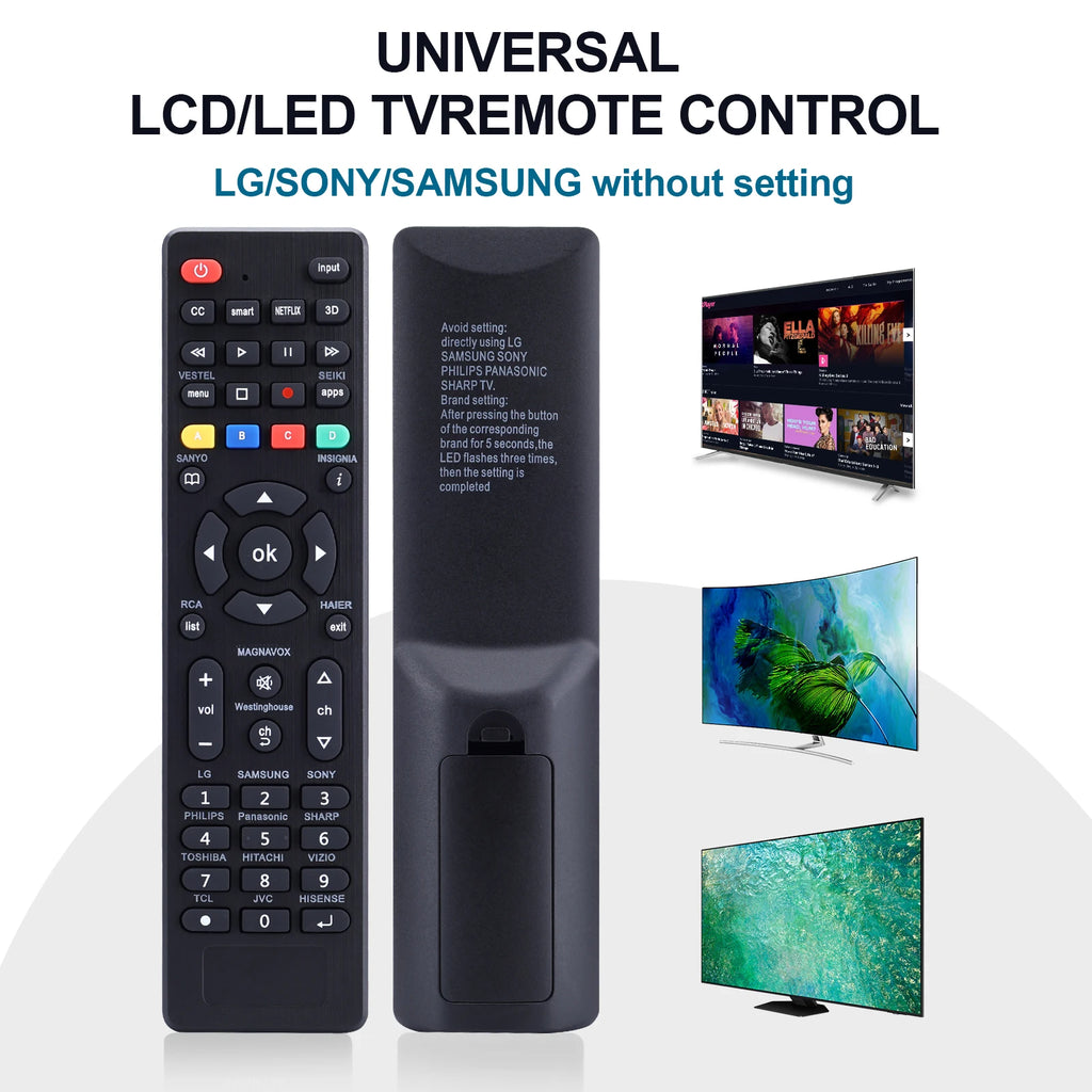 Universal Tv Remote for Lg Samsung Tcl Philips Vizio Sharp S