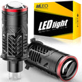 Aileo 2Pcs 90000LM 400W Projector H4 Lens LED Car Headlight Bulbs CANBUS Turbo Auto Bulb H4 High Low Light Fog lamp bulb12V 24V