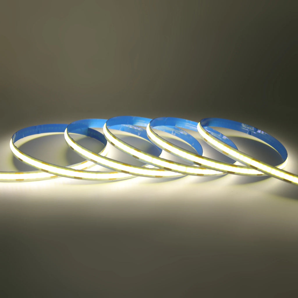DC5V USB COB LED Strip Light 3MM 5MM 8MM Flexible LED Tape White/Warm/Blue/Green/Red/Yellow/Pink for TV Backlight Decoration