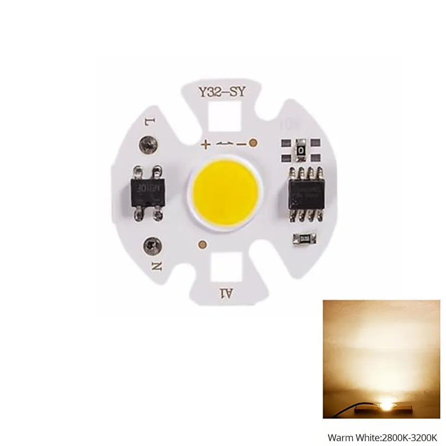 Y32 COB LED Chip Lamp Matrix 3W 5W 7W 9W 12W AC 220V For Floodlight Spotlight No Need Drive Projector Light Bulb beads