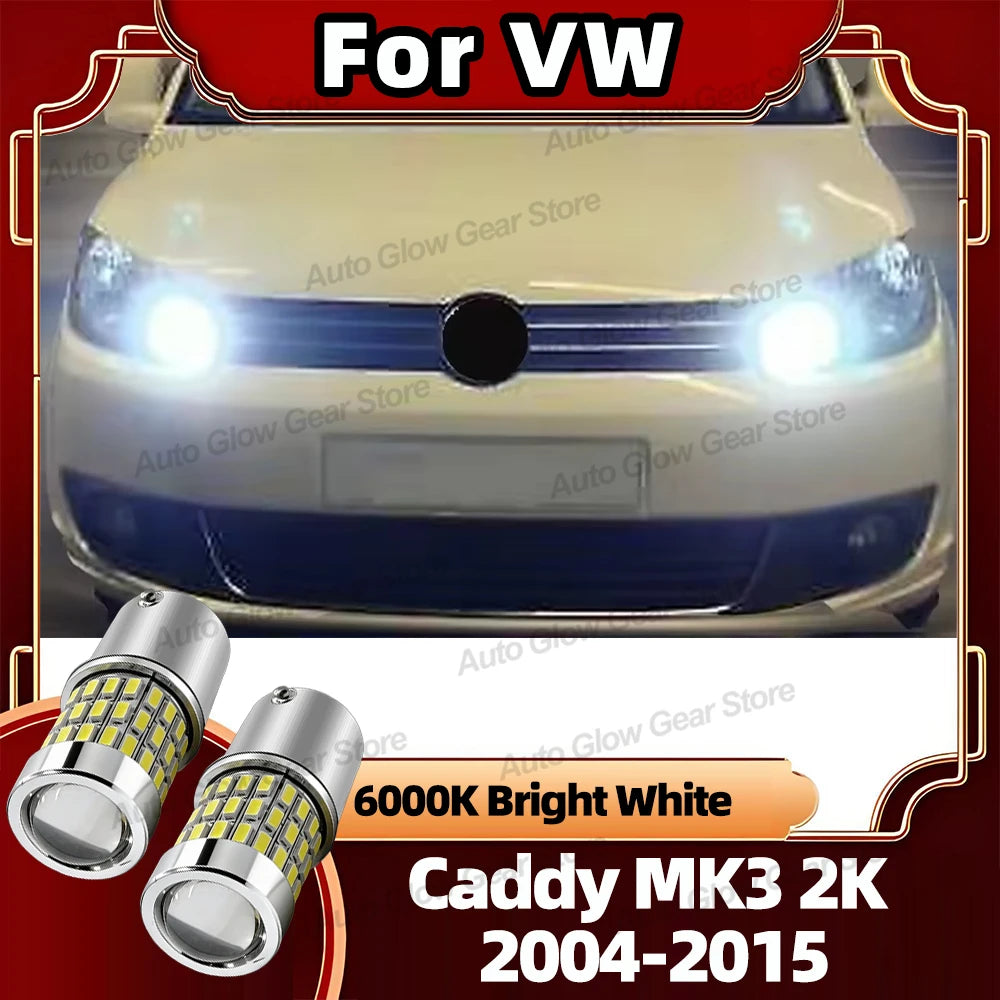 2PCS LED Daytime Running Lights for VW Caddy MK3 2K 2004-201