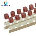 10PCS Round Fuse Slow Blow 500mA 1A 2A 2.5A 3.15A 4A 5A 6.3A