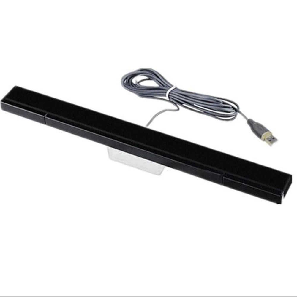 New USB TV Wired Remote Sensor Bar for Wii Console Receiver 