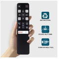 Replacement Remote Control RC802V FMR1 for Fortcl TV 65P8S 49S6800FS 49S6510FS 55P8S 55EP680 50P8S No Voice Function