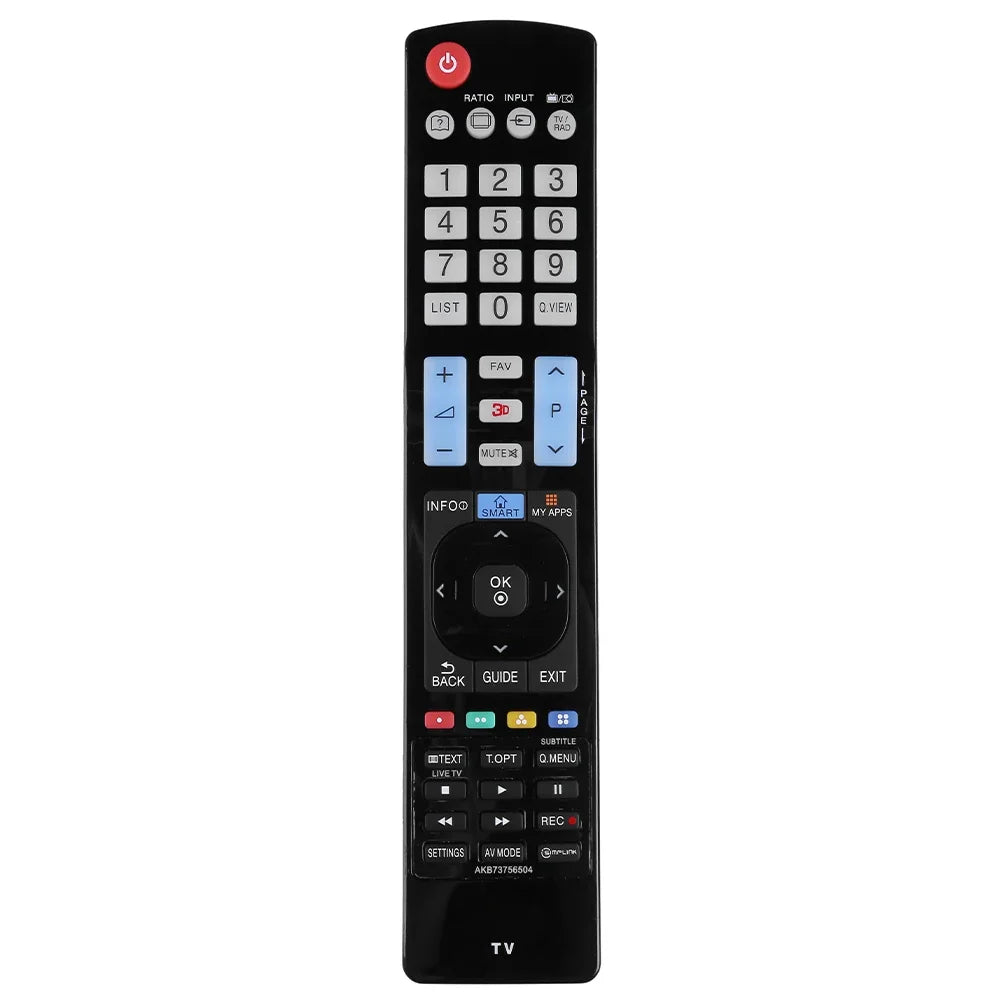 Universal Plastic LCD TV Remote Control Replacement for AKB7