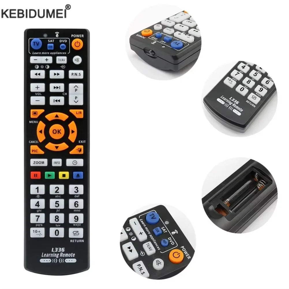 Universal L336 Remote Control with IR Learning Function for 