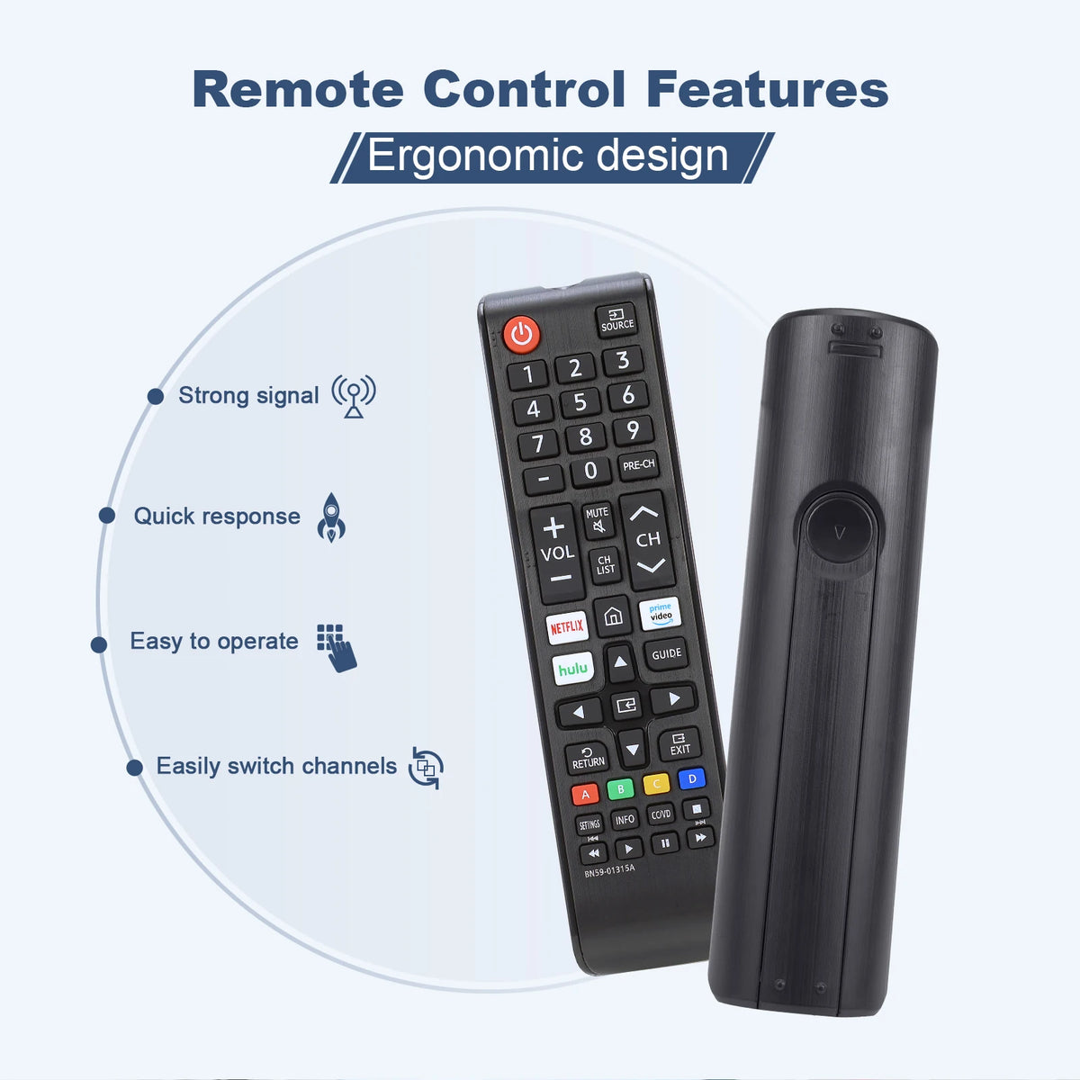 Universal Remote for All Samsung TV Remote Replacement Compa