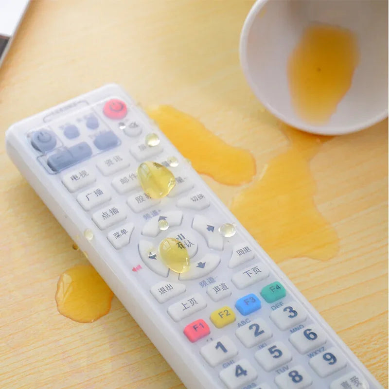 1 Pc Waterproof Universal Silicone TV Remote Control Cover P