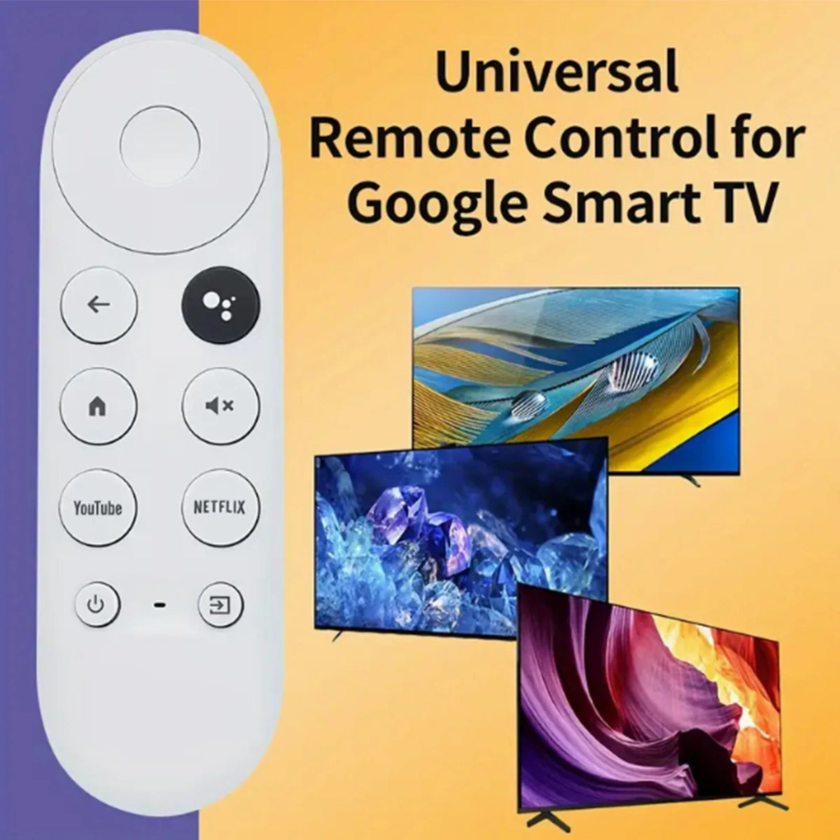 4K Voice Control Remote for Google Chromecast G9N9N Streamin