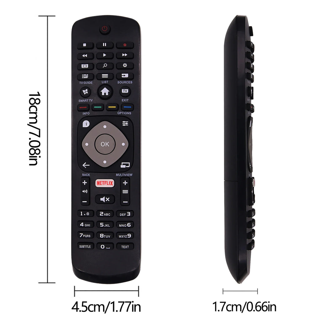 New Replacement Universal Remote Control with Netflix Button