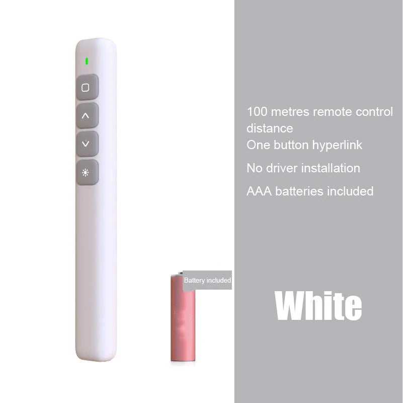 Wireless Presenter Page Turning Pen Laser Pointer PPT Stylus