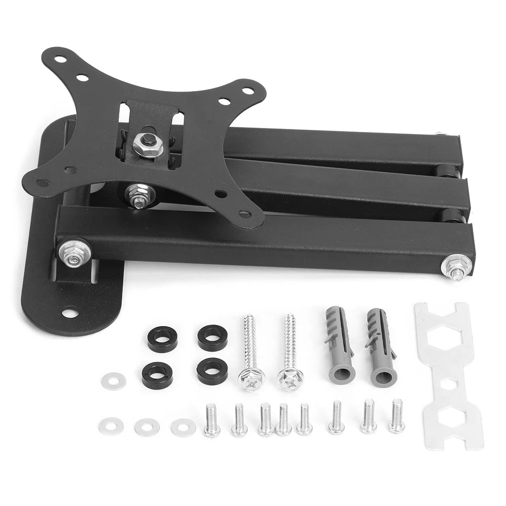 Universal Retractable TV Mounts Wall Mount Bracket Load Bear