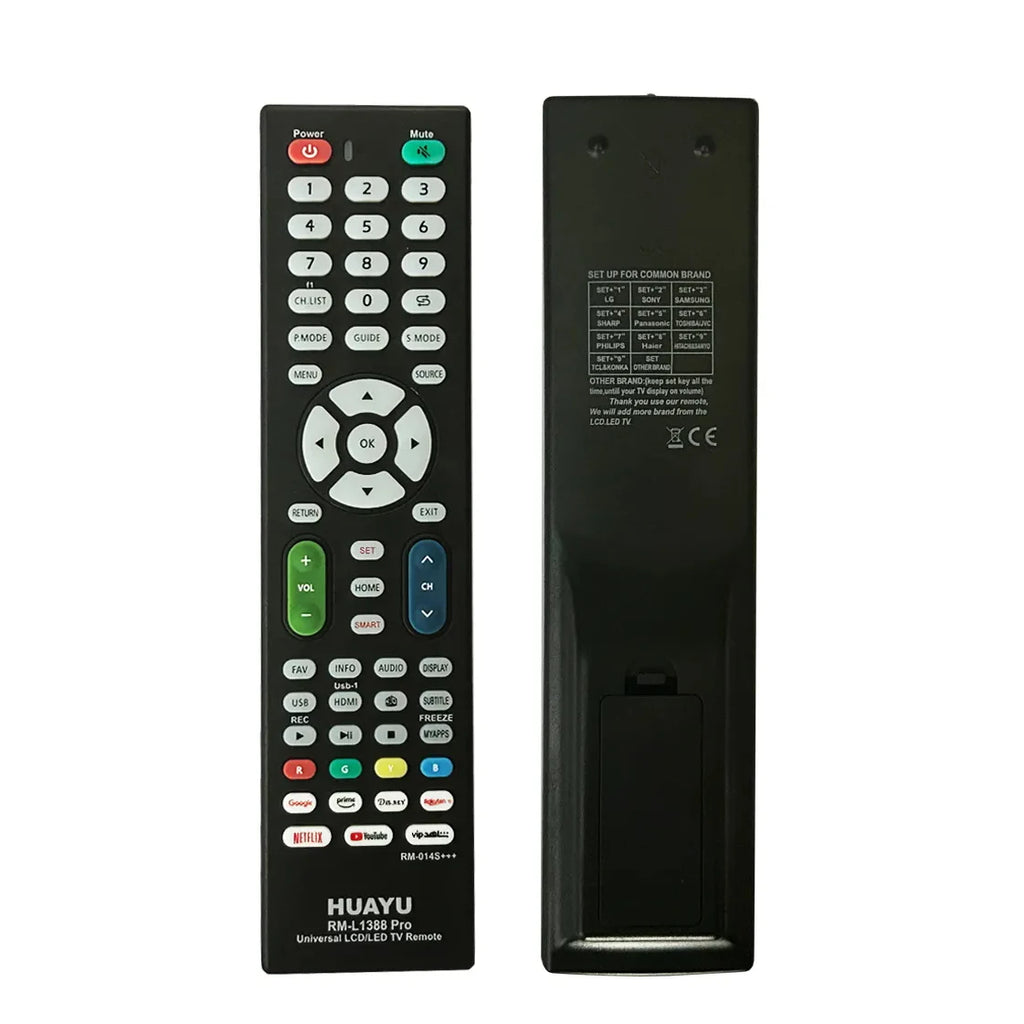 Universal LED TV Remote Control For OND Philco PALSONIC POLY