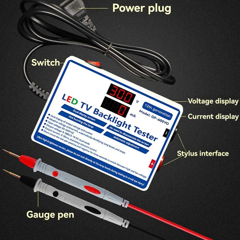 Promotion LED Tester 0-300V Output LED TV Backlight Tester M