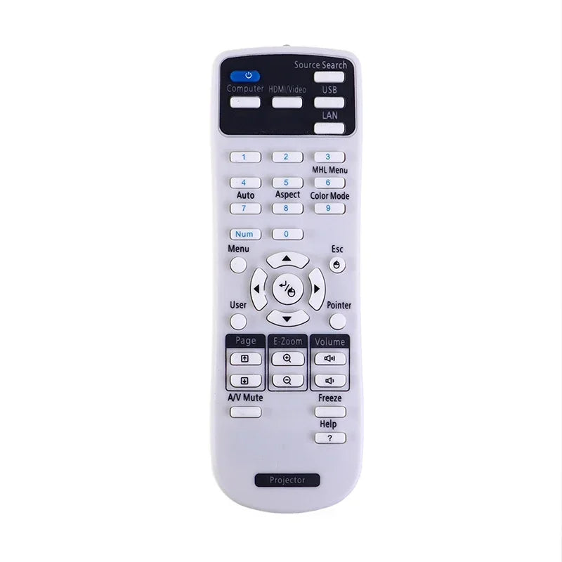 New Remote Control Use for Epson Projector EB-W49 EB-X49 EB-E20 EB-FH52 EB-W52 EB-W51 EB-FH06 EB-W06 EB-X06 EB-E10 EB-E20 EB-X51