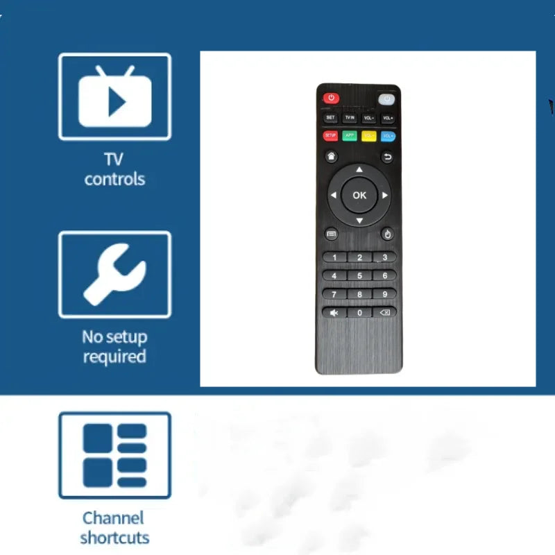 Universal Remote Control for X96 X96mini X96W Android TV Box