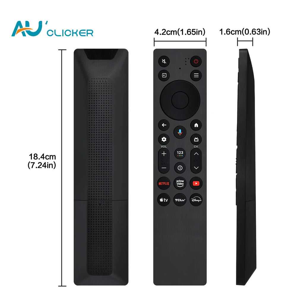 New RC923A FMB1 Replacement Voice Remote Control Fit for TCL