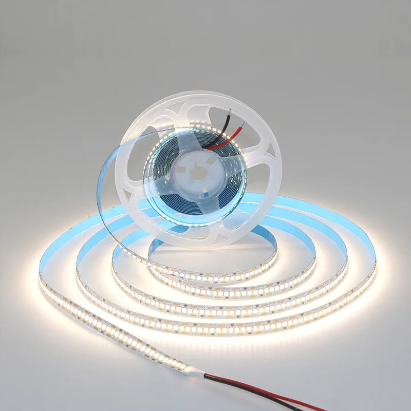2835 5M 300 600 1200LEDs LED Strip DC12V 24V 120LEDs/m Home 