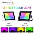 RGB Flood Light 100W 50W 30W 20W RGB Reflector IP68 Waterpro