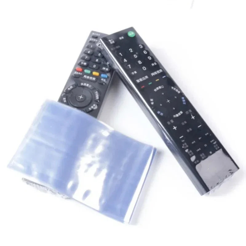 10pcs Transparent Heat Shrink Film TV/ Air Condition Remote 