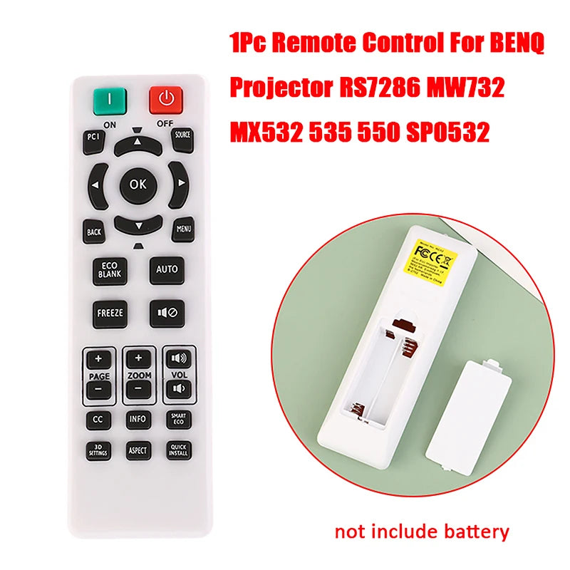 1Pc Remote Control for BENQ Projector RS7286 MW732 MX532 535