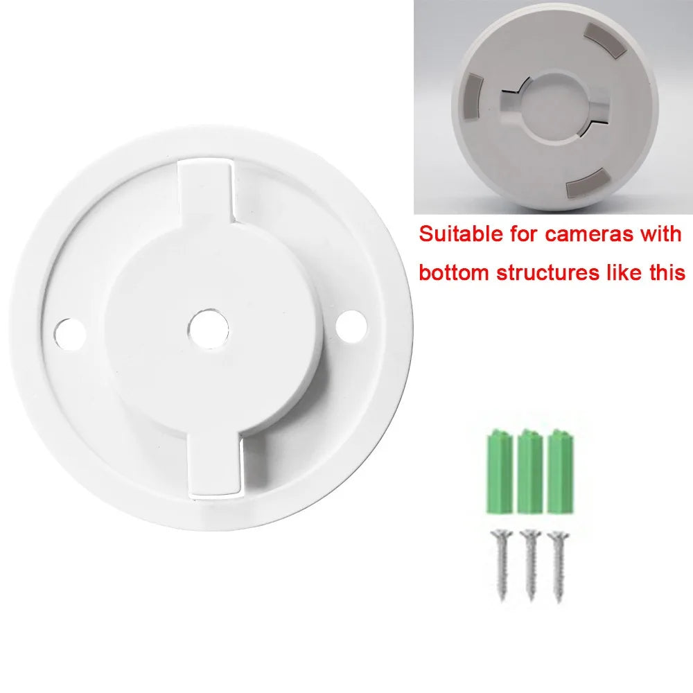 With 1/4 Screw 360 Rotation Mini Camera Holder No Punching Adjustable Monitor Bed Bracket Clip Fixation Camera PTZ Stand
