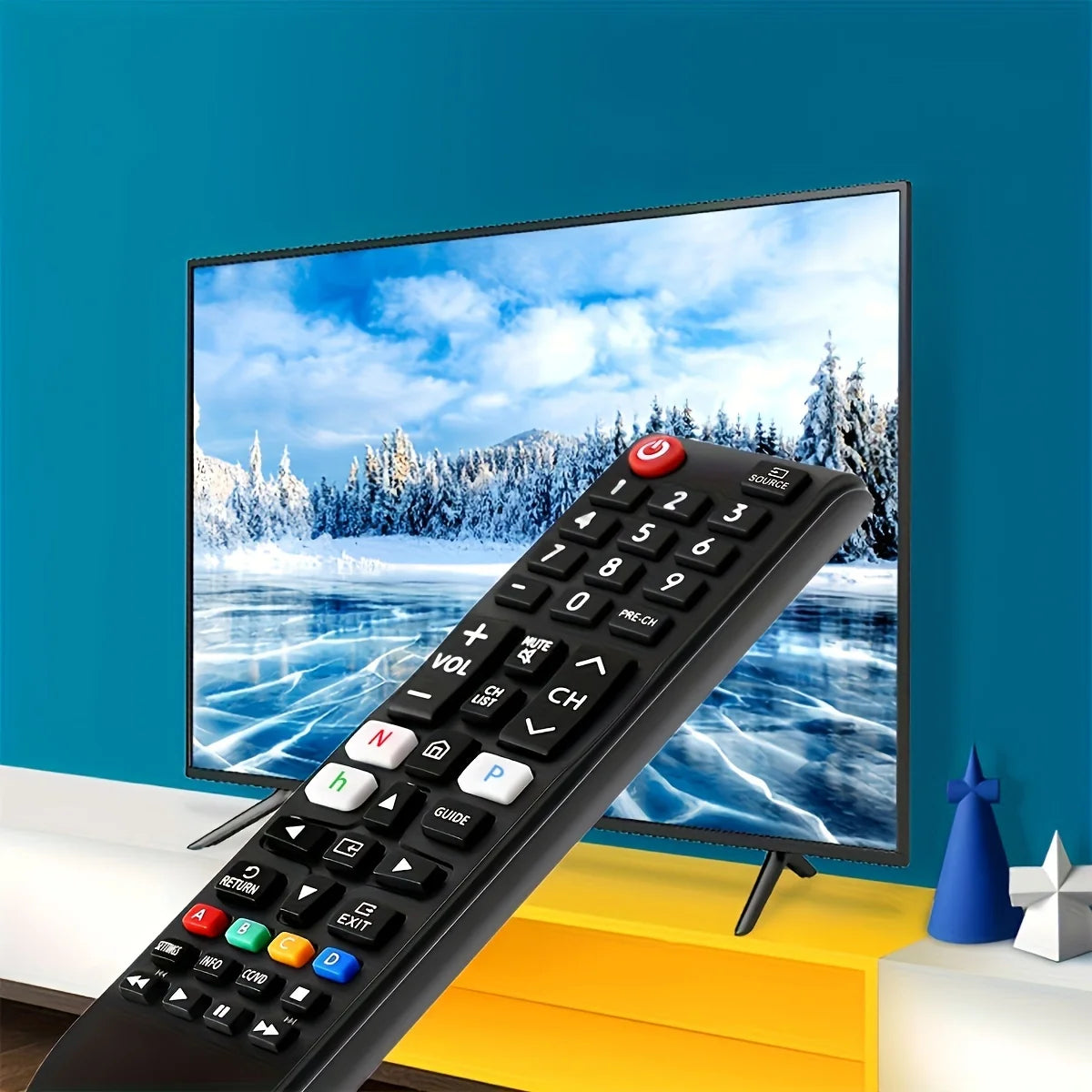 Universal Remote Control Protective Case and Remote Control 