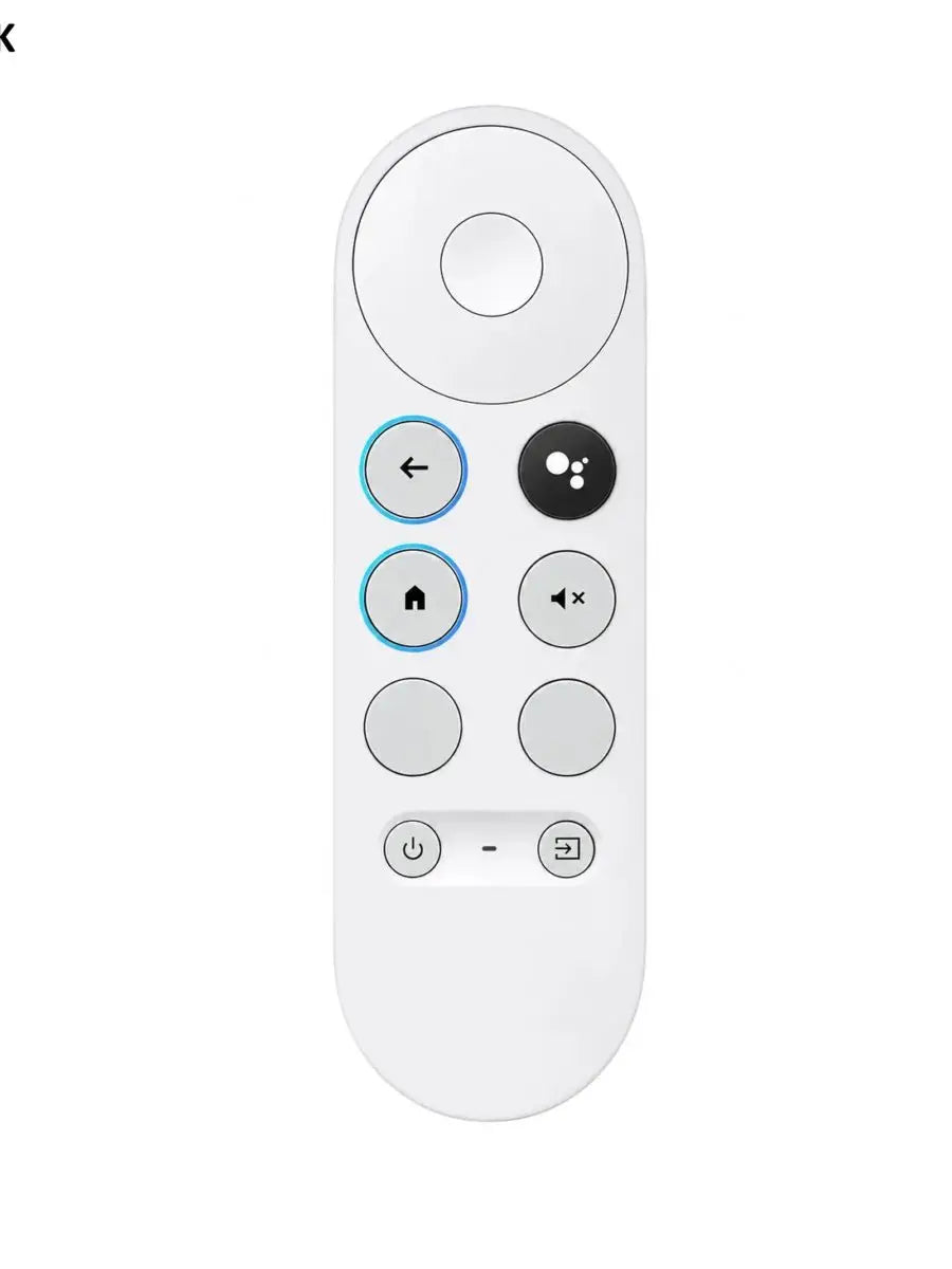 HTMCK Voice Remote Control for Google Chromecast 4K Streaming Media Player Replacement Only Matching Required