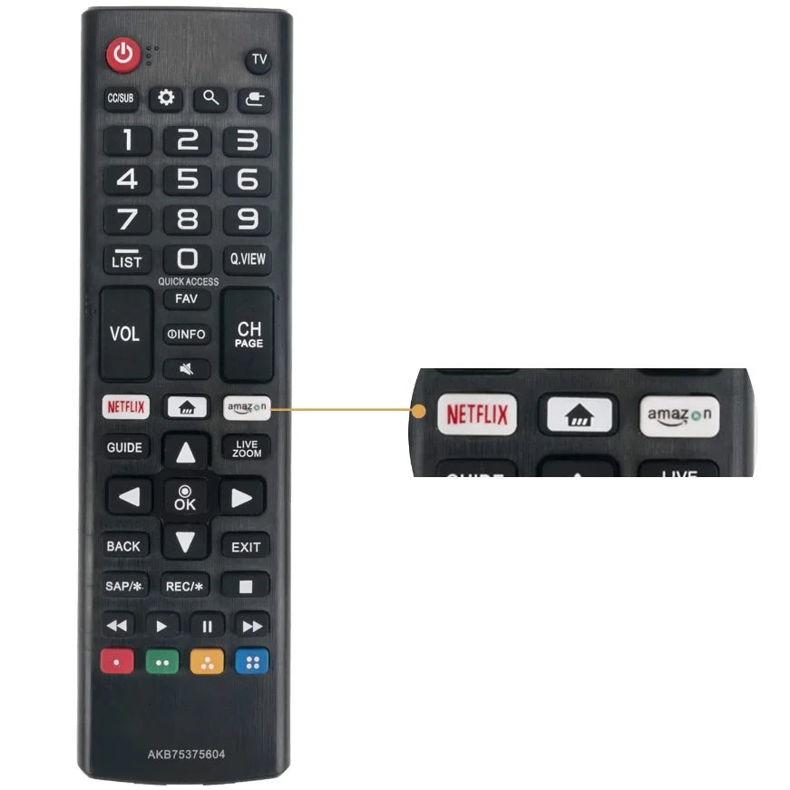 HIGH QUALITY ABS AKB75375604 REMOTE CONTROL FOR LG SMART TV 