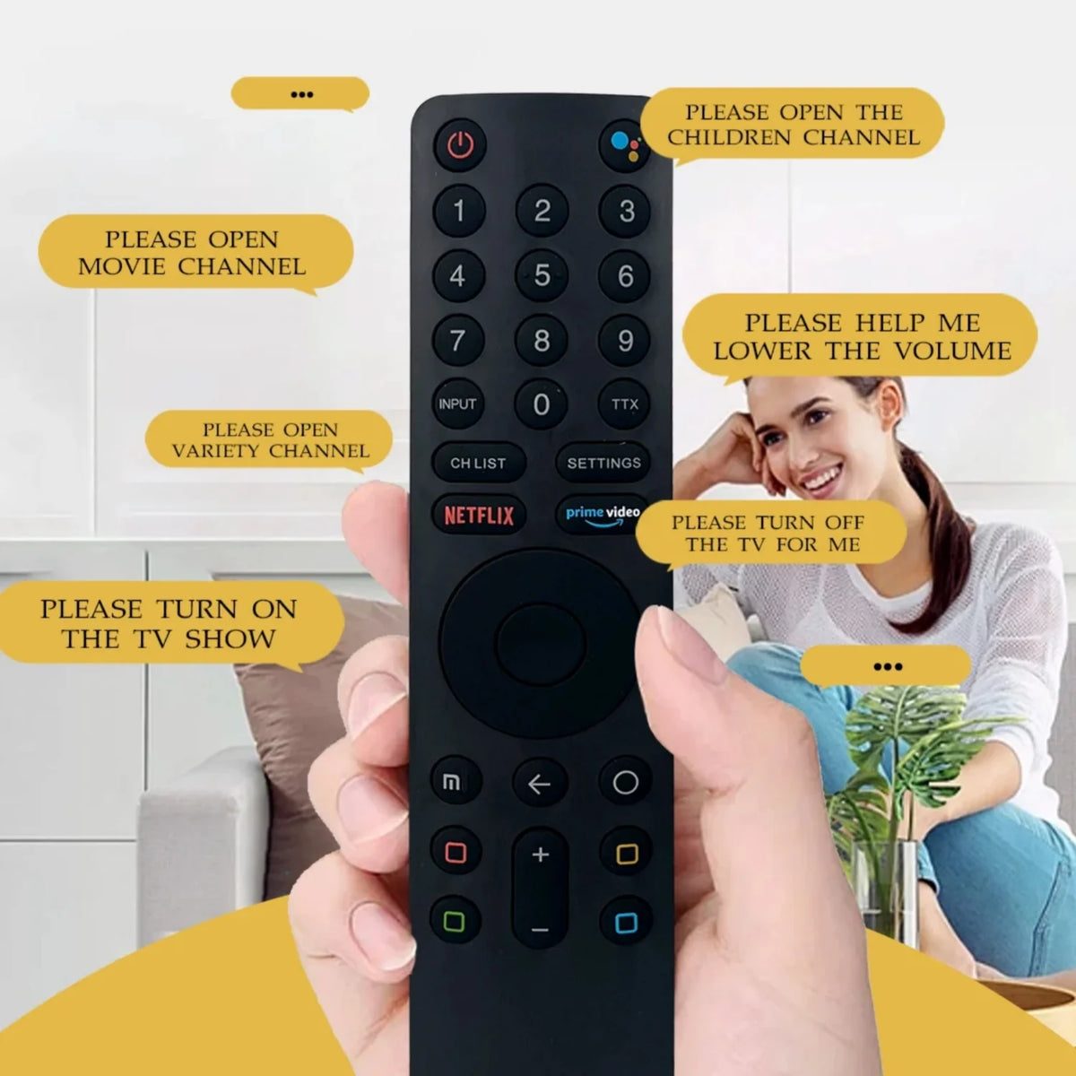 New XMRM-010 Replacement Remote Control fit for Xiaomi TV 4S