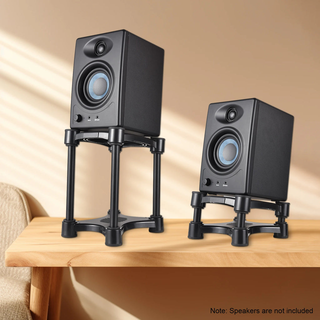 Desktop Speaker Stands Monitor Audio Bracket Shock Absorber 