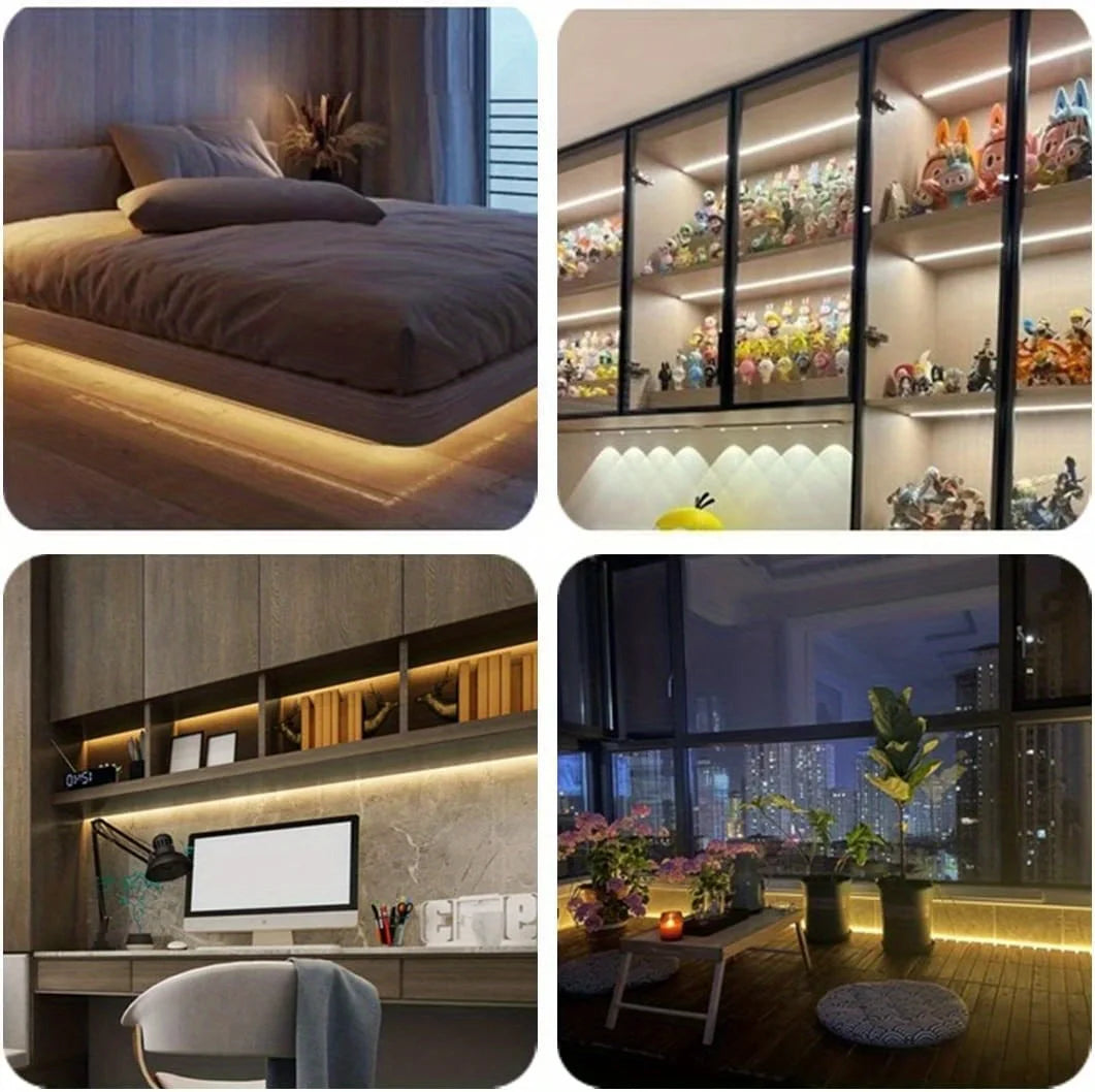 LED Strip Neon Light USB DC 5V Dimmable Touch Sensor Switch 