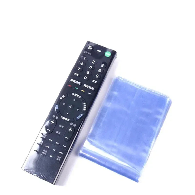 10pcs Transparent Heat Shrink Film TV/ Air Condition Remote 